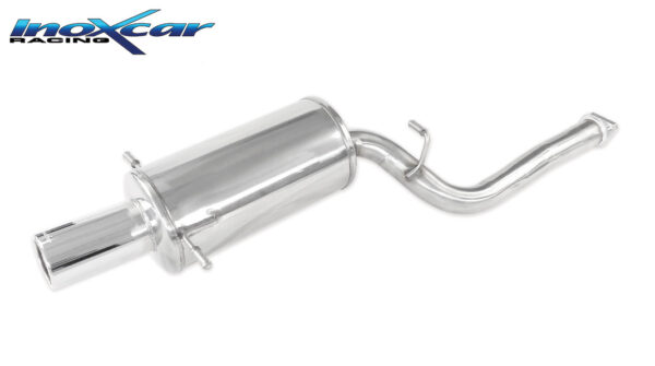 INOX CAR -  POSTERIORE CON USCITA DIAM. 102 SUBARU IMPREZA 4WD 2.0 WRX TURBO 2001