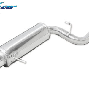 INOX CAR -  POSTERIORE CON USCITA SINGOLA DIAM.102 SUBARU IMPREZA 4WD 2.0 WRX TURBO 2001