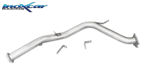 INOX CAR - TUBO SOSTITUZIONE CATALIZZATORE (1° CAT e 2° CAT) SUBARU IMPREZA 4WD 2.5 STI TURBO (280CV) 2006