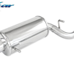 INOX CAR - POSTERIORE CON USCITA SINGOLA DIAM.102 SUBARU IMPREZA 4WD 2.5 WRX TURBO (230CV) 2006