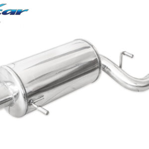 INOX CAR - POSTERIORE CON USCITA SINGOLA OVALE SUBARU IMPREZA 4WD 2.5 WRX TURBO (230CV) 2006