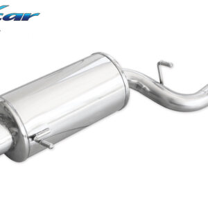 INOX CAR - POSTERIORE CON USCITA SINGOLA OVALE SUBARU IMPREZA 4WD 2.5 WRX TURBO (230CV) 2006
