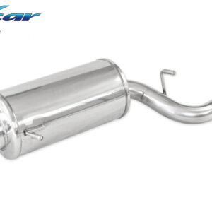 INOX CAR - POSTERIORE CON USCITA SINGOLA DIAM.120 MEGA SUBARU IMPREZA 4WD 2.5 WRX TURBO (230CV) 2006