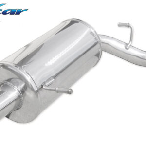 INOX CAR - POSTERIORE CON USCITA SINGOLA OVALE SUBARU IMPREZA AWD WRX (225CV) 2003