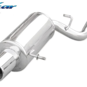 INOX CAR - POSTERIORE CON USCITA SINGOLA DIAM. 120 MEGA SUBARU IMPREZA AWD WRX (225CV) 2003