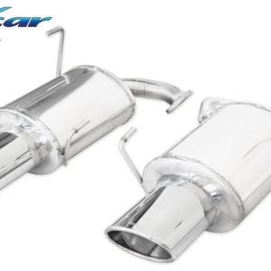 INOX CAR - POSTERIORE CON USCITA OVALE SUBARU IMPREZA 4WD 2.5T WRX STI 10MY (300CV) 2010