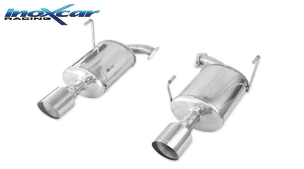 INOX CAR - POSTERIORE CON USCITA SINGOLA DIAM. 114 RACING DX+SX SUBARU LEVORG 1.6 (170CV) 2015