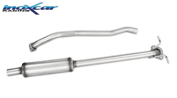 INOX CAR - TUBO CENTRALE SILENZIATO SUZUKI SWIFT 1.6 16V SPORT (125CV) 2006