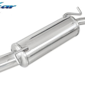 INOX CAR -  POSTERIORE CON USCITA SINGOLA DIAM.80 TOYOTA YARIS 1.3 (85CV) 1999