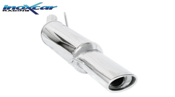 INOX CAR - POSTERIORE CON USCITA SINGOLA OVALE VOLKSWAGEN GOLF 3 1.9 TDI (110CV) 1998