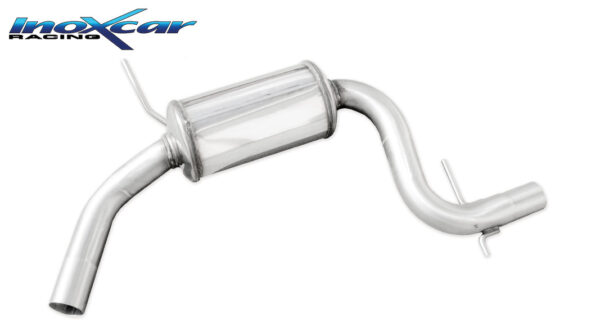 INOX CAR - TUBO CENTRALE SILENZIATORE VOLKSWAGEN GOLF 6 1.4 TSI (122CV) 2008