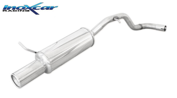 INOX CAR - POSTERIORE CON USCITA SINGOLA DIAM.102 VOLKSWAGEN GOLF 4 1.9 TDI (150CV) 2002-2004