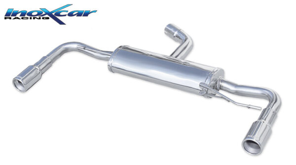 INOX CAR - POSTERIORE CON USCITA DIAM.80 DX+SX VOLKSWAGEN MAGGIOLINO 2.0 TFSI (200CV) 2012