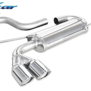 INOX CAR - POSTERIORE CON USCITA 2 X DIAM. 80 X-RACE VOLKSWAGEN SCIROCCO 2.0 TDI (170CV) 2008
