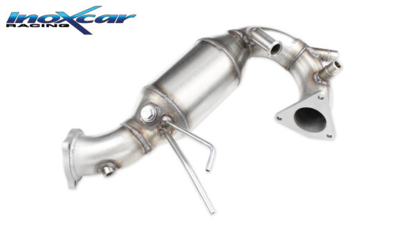 INOX CAR - TUBO SOSTITUZIONE CAT. CON CATALIZZATORE METALLICO SPORTIVO 1 CAT PORSCHE MACAN S 3.0 TDI V6 (250CV) 2013