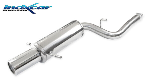 INOX CAR - POSTERIORE CON USCITA SINGOLA DIAM. 102 SUBARU IMPREZA 4WD 2.5 STI TURBO (280CV) 2006