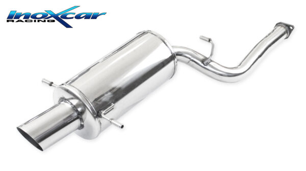INOX CAR - POSTERIORE CON USCITA DIAM. 101 RALLY SUBARU IMPREZA 4WD 2.5 STI TURBO (280CV) 2006