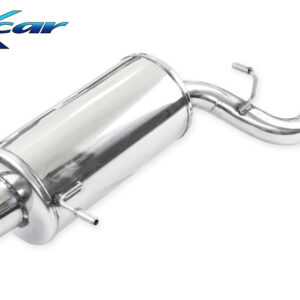 INOX CAR - POSTERIORE CON USCITA DIAM. 101 RALLY SUBARU IMPREZA 4WD 2.5 WRX TURBO (230CV) 2006
