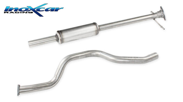 INOX CAR - TUBO CENTRALE SILENZIATO SUZUKI SUZUKI SWIFT 1.6 VVT SPORT (136CV) 2012