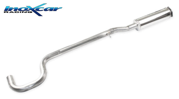 INOX CAR - TUBO CENTRALE SILENZIATO VOLKSWAGEN GOLF 7 GTE 1.4 TSI HYBRID (150CV) 2013