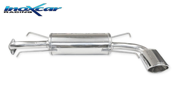 INOX CAR - POSTERIORE CON USCITA SINGOLA OVALE SUBARU IMPREZA 4WD 2.0R (150CV) 2007