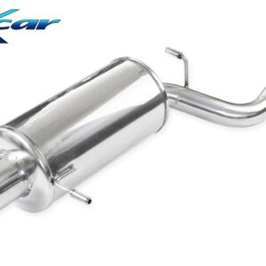 INOX CAR -  POSTERIORE CON USCITA DIAM. 101 RALLY SUBARU IMPREZA 4WD 2.0 WRX TURBO 2001