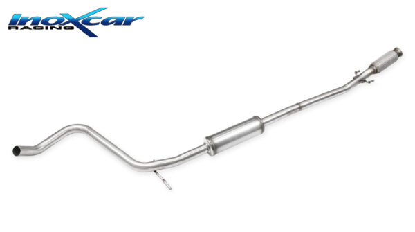INOX CAR - TUBO CENTRALE SILENZIATO RENAULT CLIO 5 1.3TCE (131CV) 2020