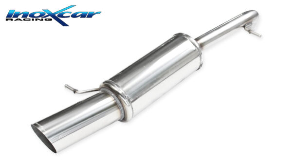 INOX CAR - POSTERIORE CON USCITA DIAM.100 RACING RENAULT CLIO 5 1.3TCE (131CV) 2020