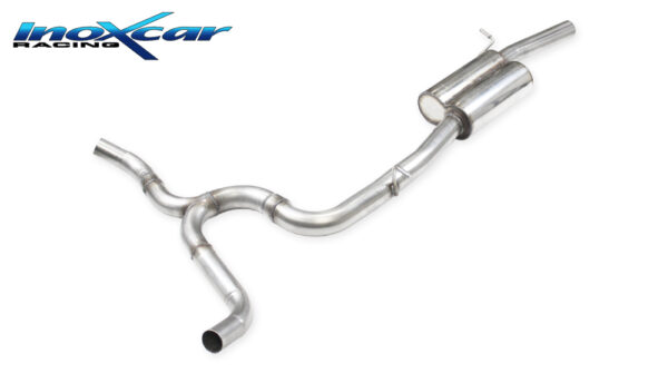 INOX CAR - TUBO CENTRALE SILENZIATO SKODA SUPERB WAGON 2.0TSI 4WD (280CV) 2020