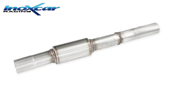 INOX CAR - TUBO CENTRALE SILENZIATO VOLKSWAGEN GOLF 6 R 2.0 TSI 4 MOTION (270CV) 2010