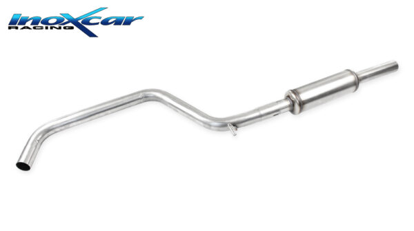 INOX CAR - TUBO CENTRALE SILENZIATO VOLKSWAGEN GOLF 7.5 1.4 TSI (125CV) 2017