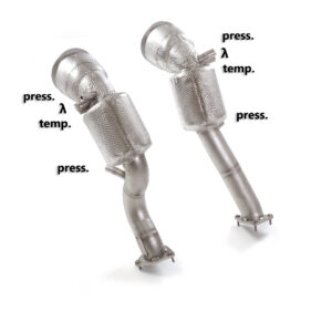 RAGAZZON - DOWNPIPE SKAT + ELIMINAZIONE FAP - PORSCHE MACAN Mk1 95B – TURBO 2.9 (324kW) 10/2020>07/2021