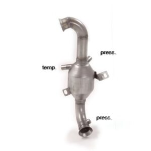 RAGAZZON - DOWNPIPE KAT + ELIMINAZIONE FAP - PEUGEOT 206 - 1.6 Hdi (80Kw) 2001>> + 1.6 Hdi FAP (80kW) 2004>