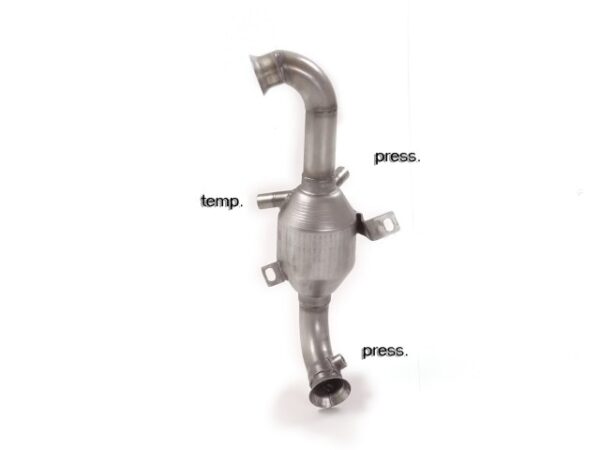 RAGAZZON - DOWNPIPE KAT + ELIMINAZIONE FAP - PEUGEOT 206 - 1.6 Hdi (80Kw) 2001>> + 1.6 Hdi FAP (80kW) 2004>