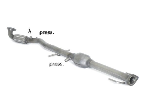 RAGAZZON - DOWNPIPE KAT + ELIMINAZIONE FAP - OPEL ASTRA J - 1.7CDti (81/92/96kW)  01/2010>2014