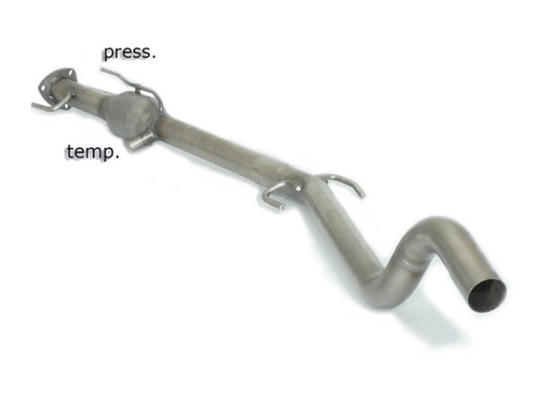 RAGAZZON - DOWNPIPE KAT PER SOSTITUZIONE 2° CATALIZZATORE + ELIMINAZIONE FAP - OPEL ASTRA H - 1.9CDti (88/110kW) 2005>