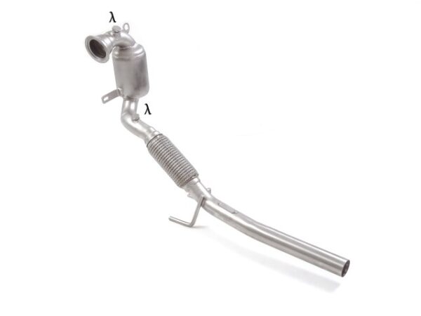 RAGAZZON - DOWNPIPE KAT + ELIMINAZIONE FILTRO OPF/GPF - SEAT IBIZA Mk5 – 1.0TSI (85kW) / 1.0TSI (85kW) FR 2017>11/2020