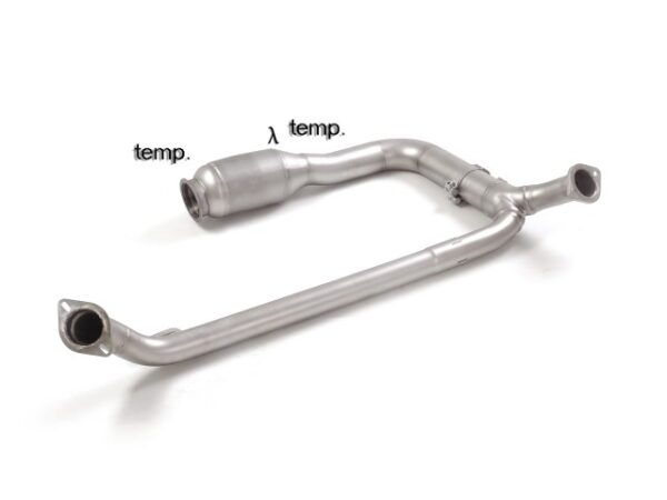 RAGAZZON - DOWNPIPE KAT + ELIMINAZIONE FILTRO OPF/GPF - PORSCHE CAYMAN 718 - 2.0i TURBO (221kW) 10/2018>