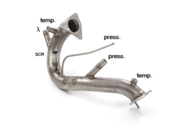 RAGAZZON - DOWNPIPE SKAT + ELIMINAZIONE FAP - PORSCHE MACAN Mk1 95B – S 3.0TDi (184 / 190kW) 2014>2018