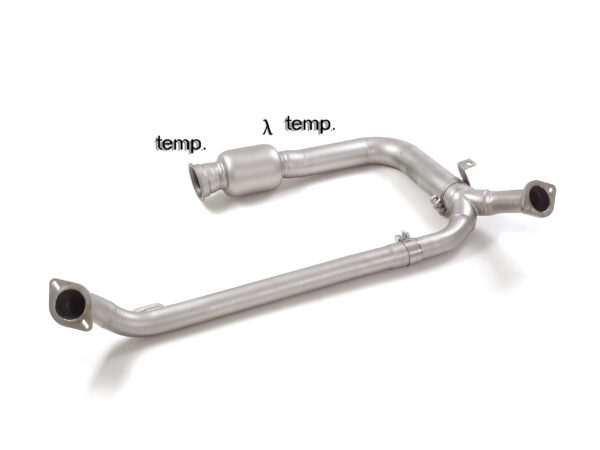 RAGAZZON - DOWNPIPE SKAT + ELIMINAZIONE FAP - PORSCHE 718 CAYMAN 982 - GTS 2.5T (269kW) 10/2018>2020