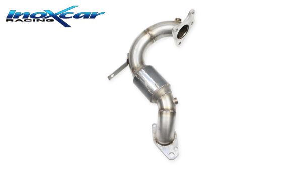 INOX CAR - TUBO SOSTITUZIONE CATALIZZATORE CON CAT SPORTIVO 1 CAT RENAULT CLIO 4 RS TROPHY 220 EDC 1.6 TURBO (220CV) 2015