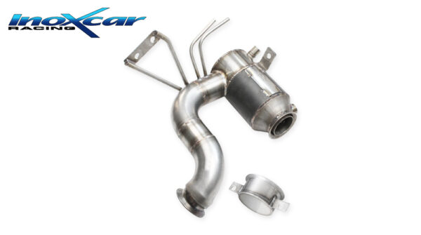 INOX CAR - TUBO SOSTITUZIONE FAP CON CATALIZZATORE METALLICO SPORTIVO 200 CPSI VOLKSWAGEN GOLF 7 2.0 GTD (184CV) 2013