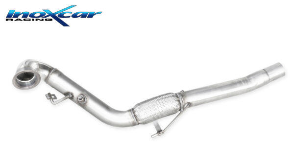 INOX CAR - TUBO SOSTITUZIONE CATALIZZATORE VOLKSWAGEN GOLF 7.5 2.0 GTI (245CV) 2017