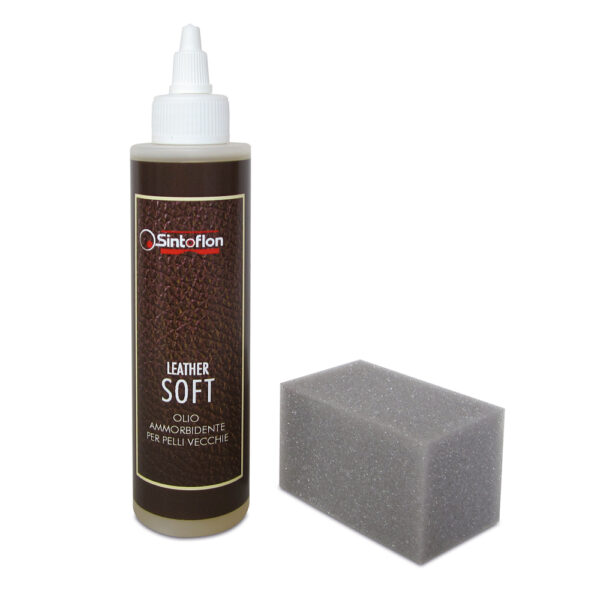 SINTOFLON - LEATHER SOFT AMMORBIDENTE PER PELLI VECCHIE 150 ML + SPUGNA