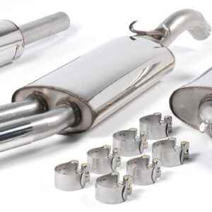 MILLTEK - MCXVW202 - Volkswagen  Golf  Mk2 GTI 8v 1984>1992  Front Pipe-back