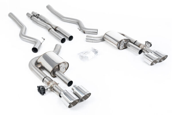 MILLTEK - SSXFD416 - Ford  Mustang  5.0 V8 Mach 1 (Fastback S550) 2021>2023  Cat-back
