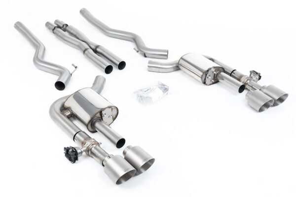 MILLTEK - SSXFD418 - Ford  Mustang  5.0 V8 Mach 1 (Fastback S550) 2021>2023  Cat-back