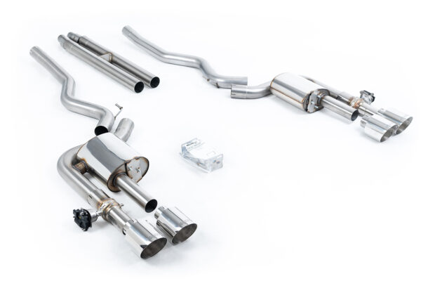 MILLTEK - SSXFD420 - Ford  Mustang  5.0 V8 Mach 1 (Fastback S550) 2021>2023  Cat-back