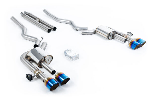 MILLTEK - SSXFD423 - Ford  Mustang  5.0 V8 Mach 1 (Fastback S550) 2021>2023  Cat-back