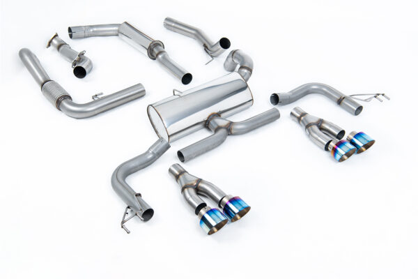 MILLTEK - SSXHO235 - Honda / Acura  Civic  Type R FK2 Turbocharged 2.0 litre i-VTEC (LHD models only) 2015>2017  Cat-back